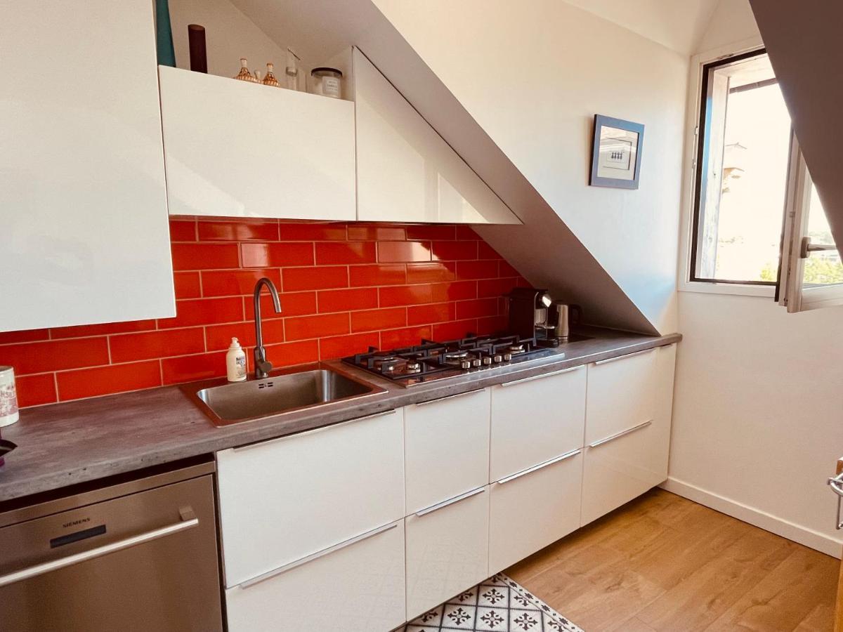 **La Bretonnerie, Bel Appartement De Standing 콩카르노 외부 사진